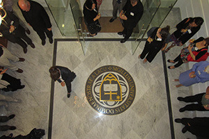 The lobby of ND Rome Global Gateway