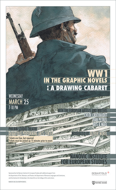 Poster of WW1 in the Graphic Novels