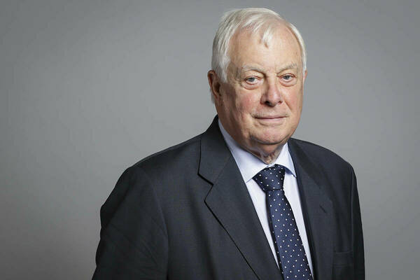 Official Portrait Of Lord Patten Of Barnes