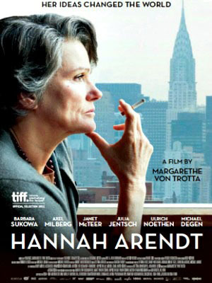 "Hannah Arendt" official movie poster