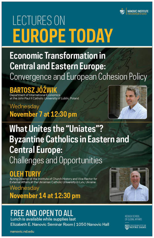 Lectures on Europe Today - Poster