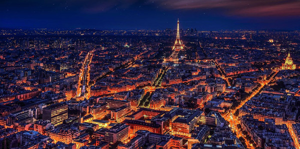 Paris Nighttime Web