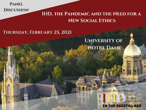 IHD, the Pandemic and the Need for New Social Ethics