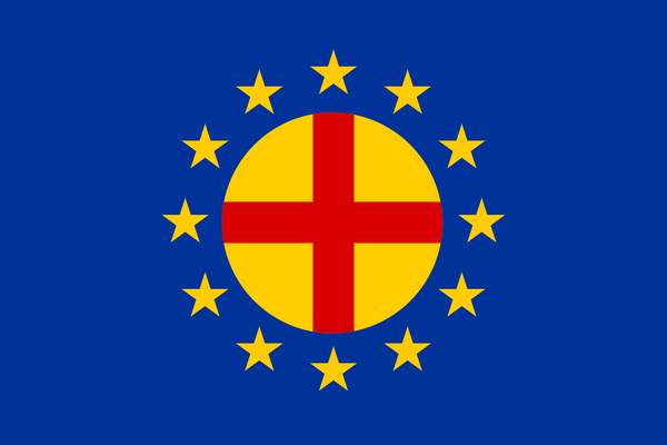 International Paneuropean Union Flag