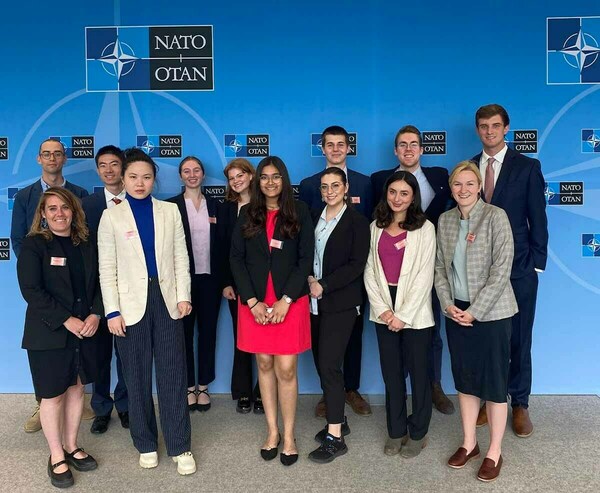 Diplomacy Scholars at NATO.