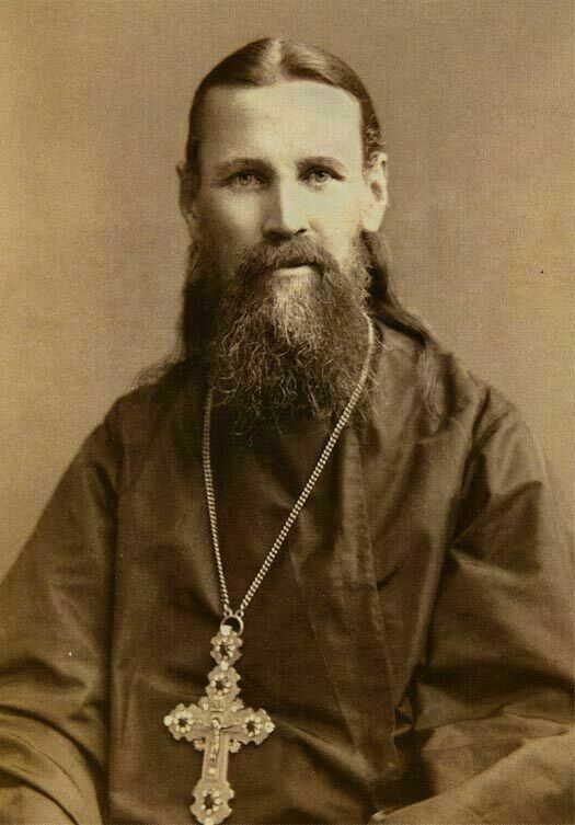 photograph of Ioann of Kronstadt from the 1890s