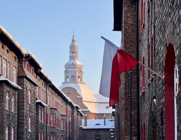 The mining town of Nikiszowiec on St. Barbara's Day.