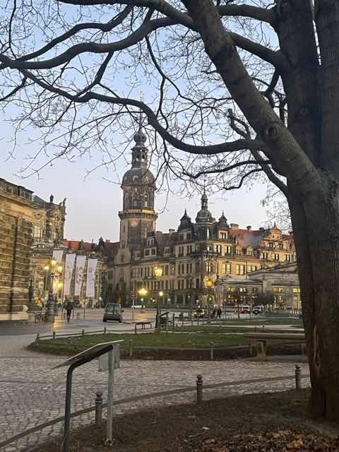 A view of Dresden's city center