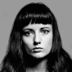 Greyscale headshot of Daryna Gladun