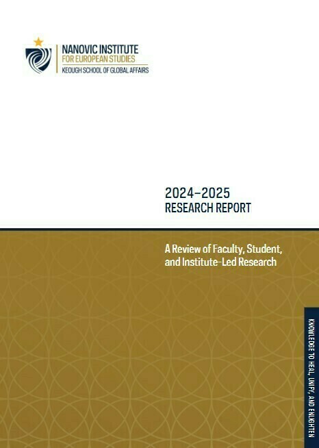 Nanovic Research Report 2023-2024 Cover