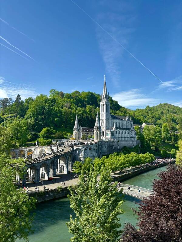 A church in Lourdes, France
